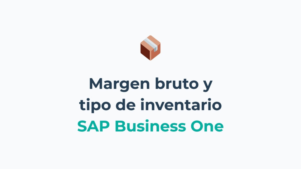 Relación entre Margen bruto y tipo de inventario